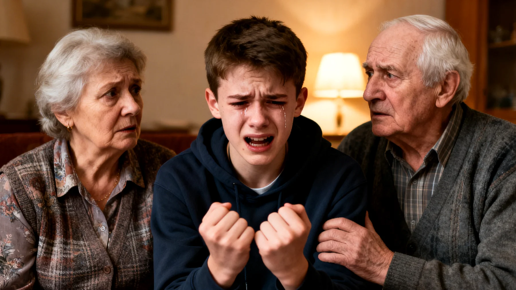 Dziadkowie mają trudności w rozumieniu i odpowiadaniu na intensywne emocje nastolatków (złość, lęk, strach, frustracja), co prowadzi do napięć i poczucia bezradności w relacji."