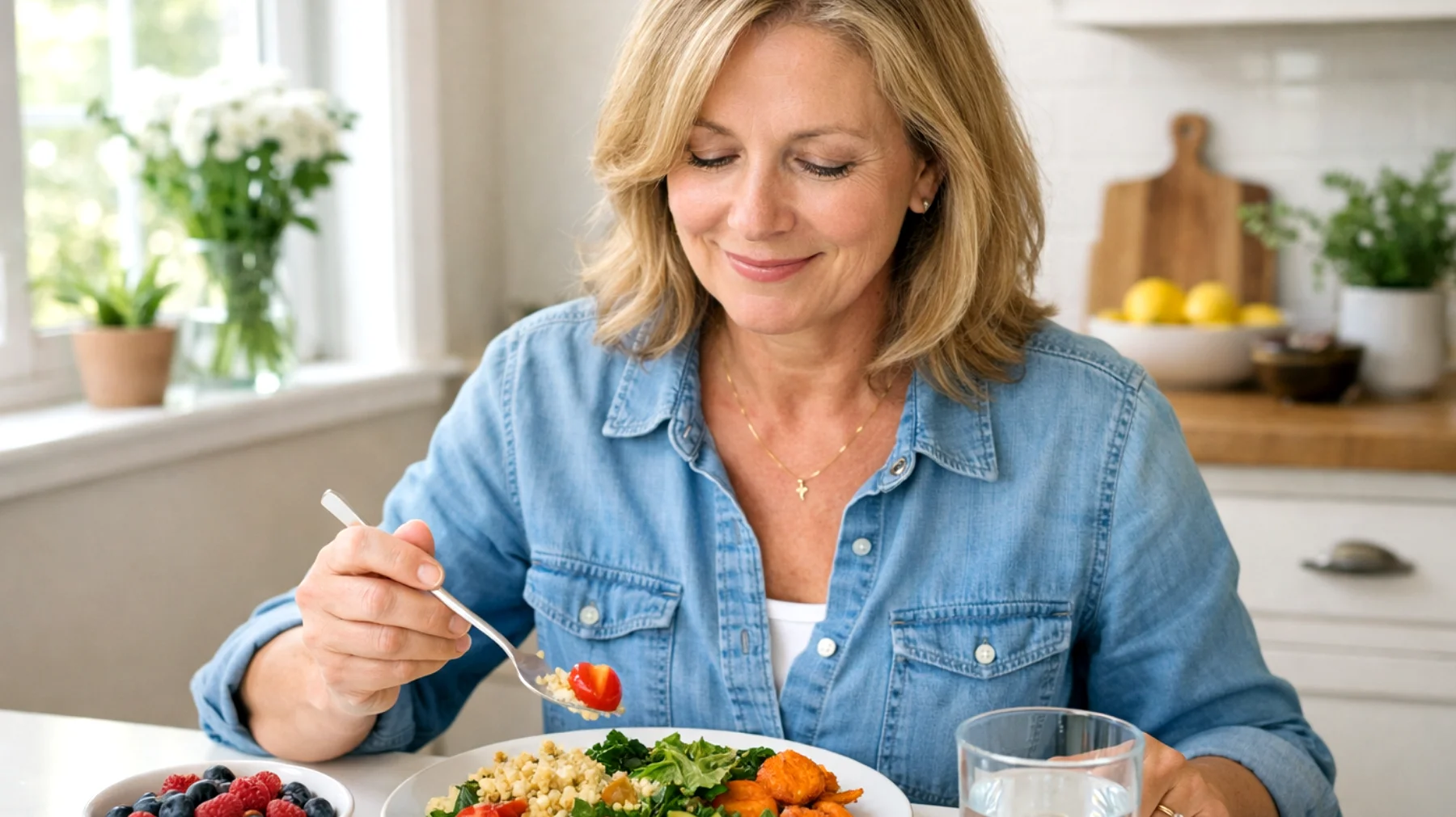 Menopauza: właściwość zdrowotna zdrowego jedzenia, którą mało kto zna – jak określone produkty spożywcze mogą łagodzić objawy menopauzy i wspierać zdrowie kobiet w tym okresie życia"